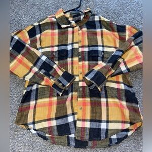 American Eagle flannel lightly worn